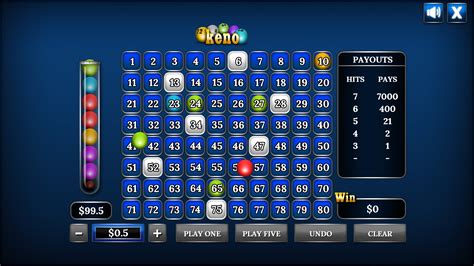 Play Keno Online .